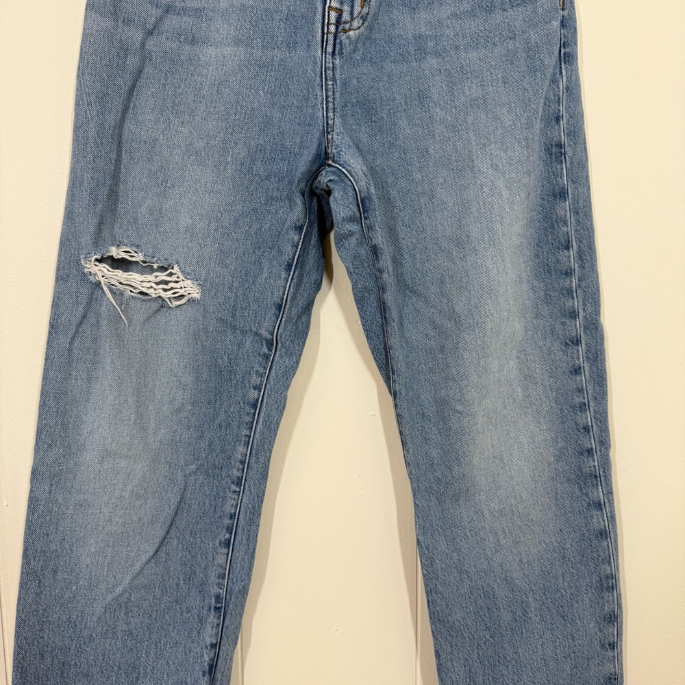 Madewell Women's Straight Leg Jeans - Light Blue - Picture 5 of 12